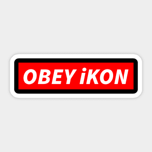 OBEY iKON Sticker